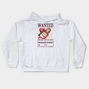 Charlotte Pudding One Piece Wanted Kids Hoodie